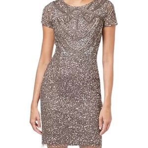 Adrianna Papell Beaded Dress